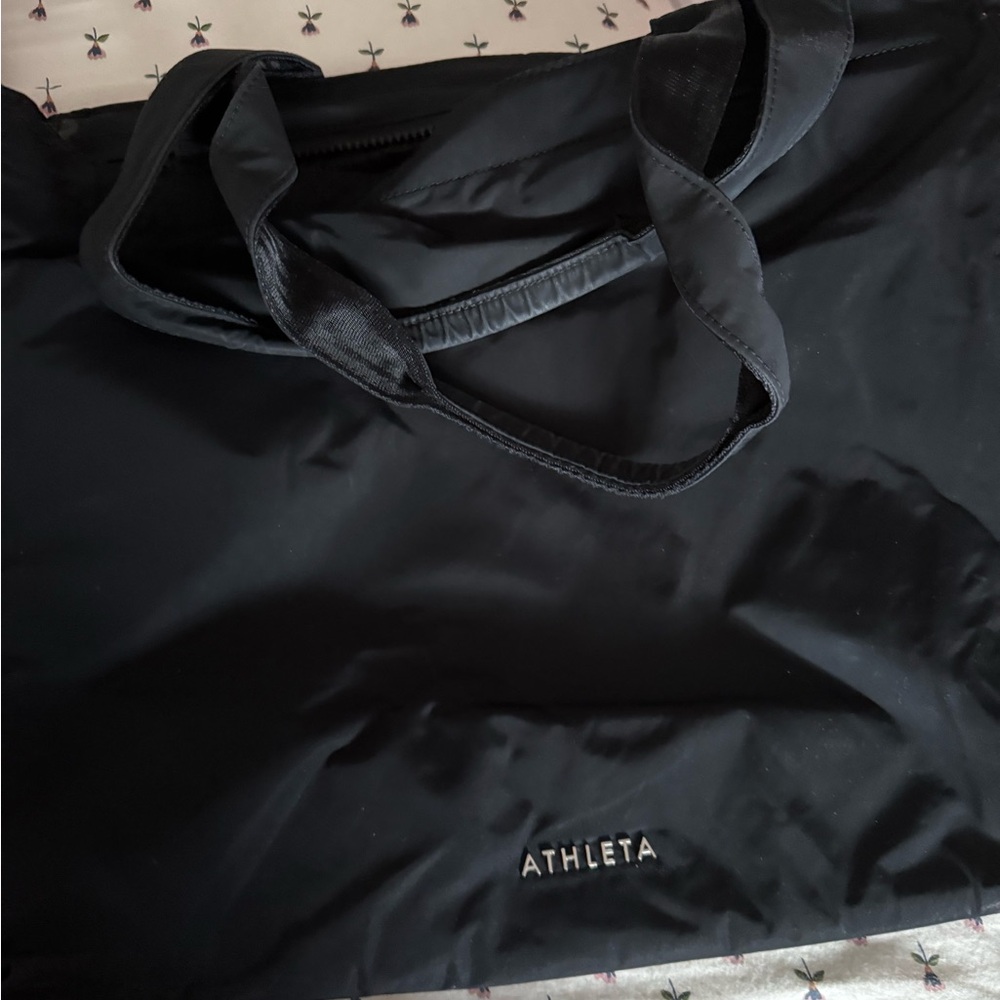 Athleta Black Gym/Work Bag